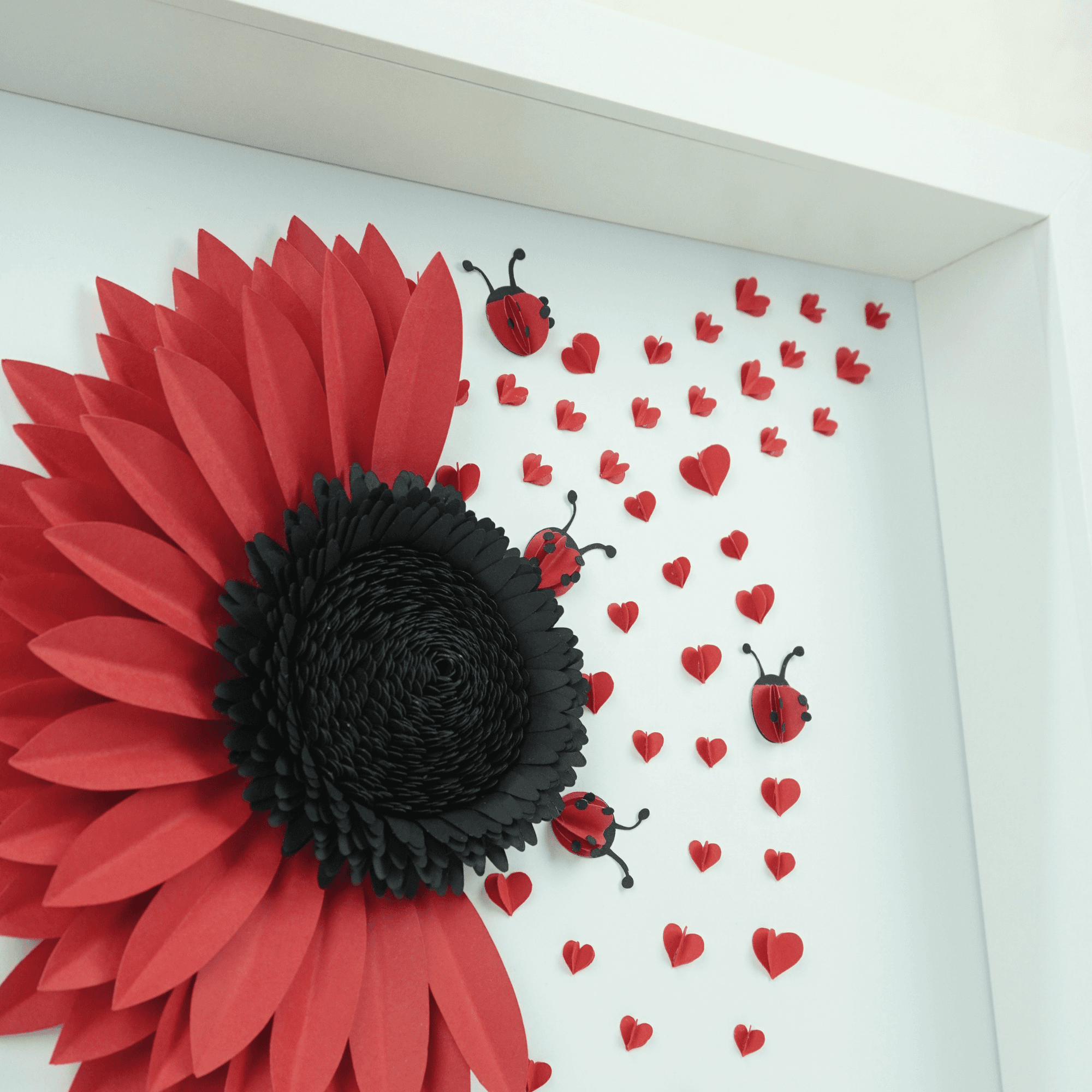 Ladybug Sunflower