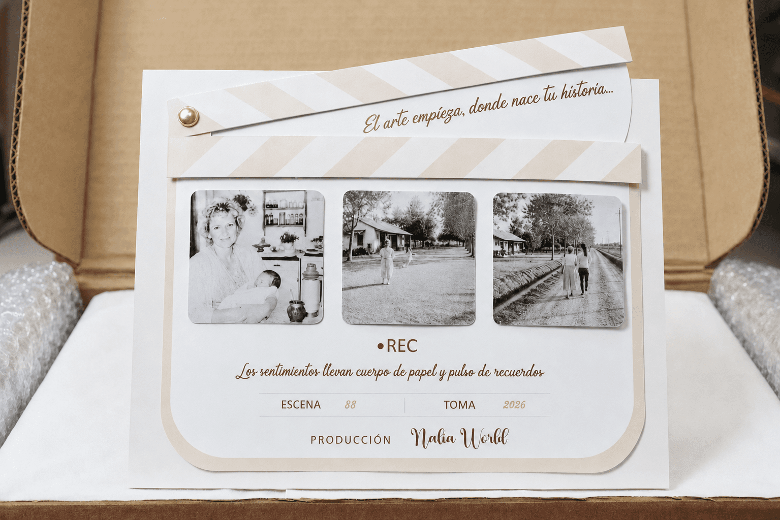 Tarjeta de Agradecimiento - Fotos proporcionadas por el comprador